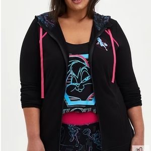 SPACE JAM 2 LOLA BUNNY ZIP-UP HOODIE